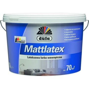 Düfa Mattlatex D 100 - Farba lateksowa matowa wewnętrzna