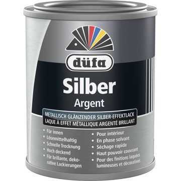 Düfa Silber - Lakier dekoracyjny srebrny
