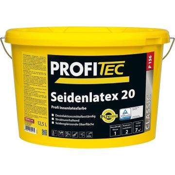 Profitec Seidenlatex 20 P 156 - Farba lateksowa jedwabiście połyskowa wewnętrzna